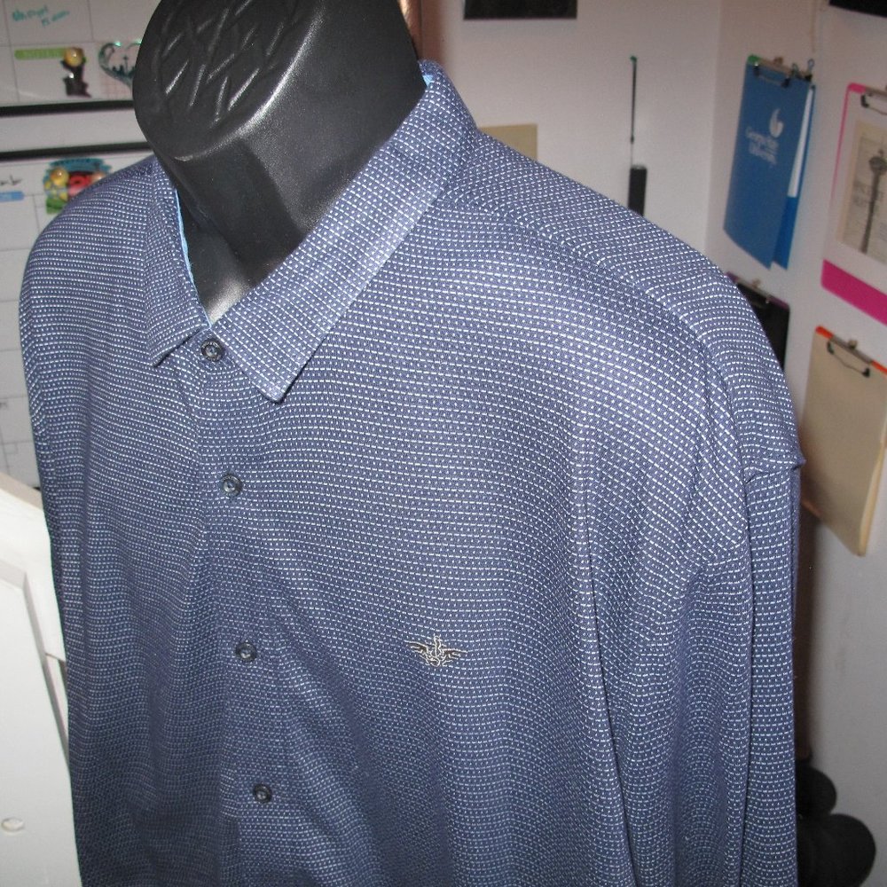 Size XXL Dockers Men's Ultimate Button Up With Smart 360 Flex